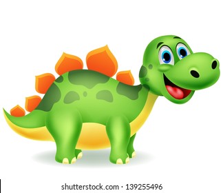 Cute dinosaur cartoon