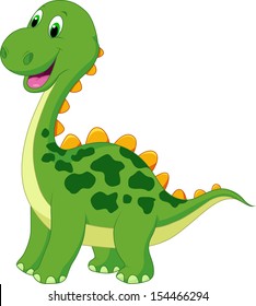 Cute dinosaur cartoon