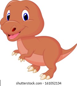 Cute dinosaur cartoon