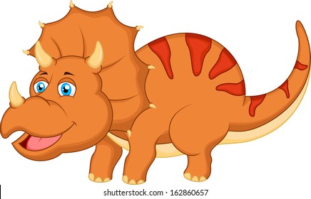 Cute dinosaur cartoon