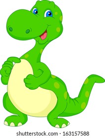 cute dinosaur cartoon