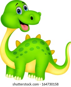 Cute dinosaur cartoon