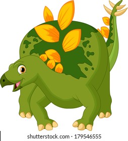 Cute dinosaur cartoon