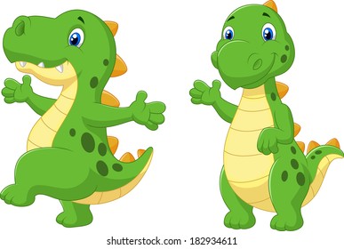 Cute Dinosaur Cartoon