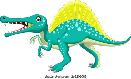 Cute dinosaur cartoon 