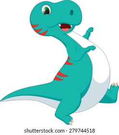 cute dinosaur cartoon