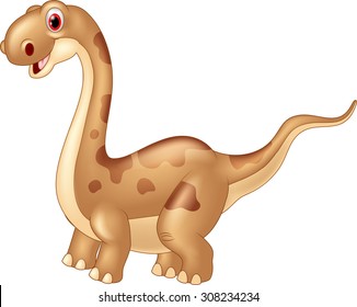 Cute dinosaur cartoon