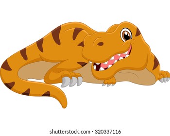 Cute dinosaur cartoon
