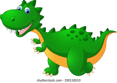 Cute dinosaur cartoon