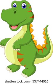 Cute dinosaur cartoon
