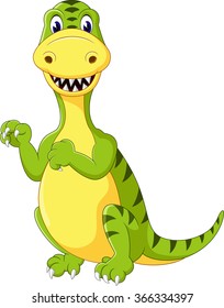 Cute dinosaur cartoon