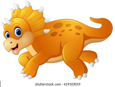 Cute dinosaur cartoon
