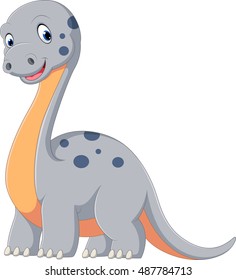 Cute dinosaur cartoon