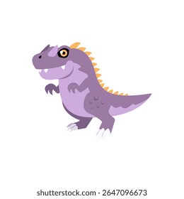Cute Dinosaur Cartoon Allosaurus Dinosaur Illustration