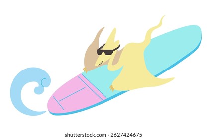 cute dinosaur character in doodle style. Element for sticker poster postcard icon avatar decor logo