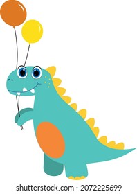 cute dinosaur, dino cartoon vector