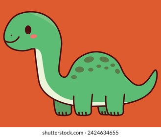 Cute dinosaur illustration, pattern, vector, for backgrounds, children's fabric textures