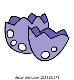 Cute Dinosaur Illustration vector icon illustration asset