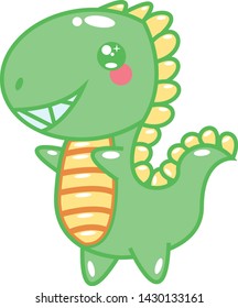 Cute Dinosaur - Kawaii Dinosaur