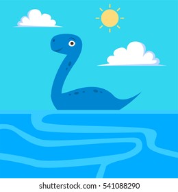 Cute dinosaur mascot character