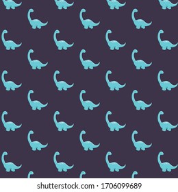 cute dinosaur pattern for template design