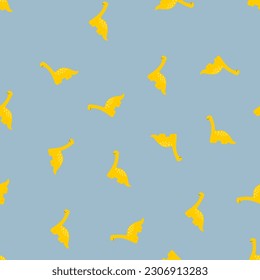 Cute dinosaur seamless pattern.prehistoric illustration for kids fashion,textile,cloth,dino character in flat style