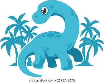 Cute Dinosaur Triceratops T-rex Brachiosarus Design