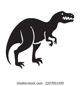 Cute dinosaur vector motif for kids. Hand drawn childlish paleo reptile illustration for quirky art. 