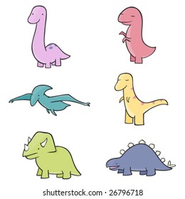 Cute Dinosaurs