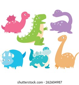 Cute Dinosaurs Collection
