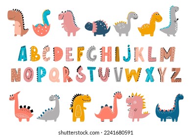 Cute Dinosaurs is a collection of colourful Dinosaurs and sweet ABC alphabet elements. Set includes cute character clipart , all created in a pretty colour palette.