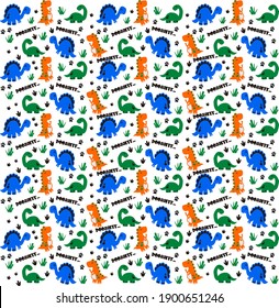 cute dinosaurs full print is a cute dinosaur image to complement your dinosaur design needs