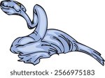 Cute dinosaurs vector image eps