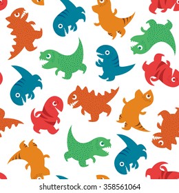 cute dinosaur.vector