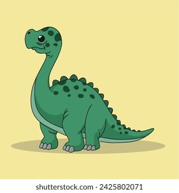 cute dionsaurs illustration, vector eps file