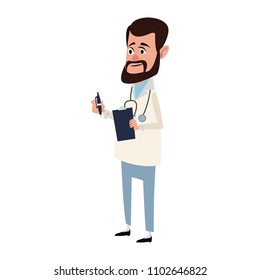 Cute doctor cartoon