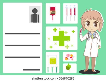 Cute Doctor Cartoon 