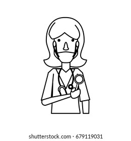 Cute doctor cartoon