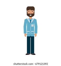 Cute doctor cartoon
