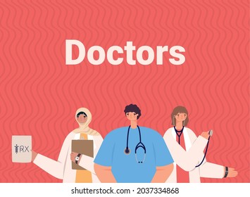 cute doctors cartel with doctors