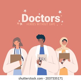 diseño de doctores lindos y letras