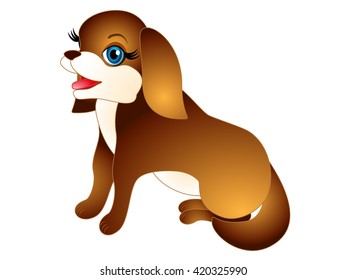 Cute dog.