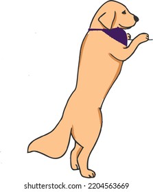 cute dog activity vector images