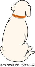 imágenes vectoriales de actividad de perro lindo
