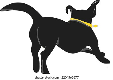 cute dog activity vector images