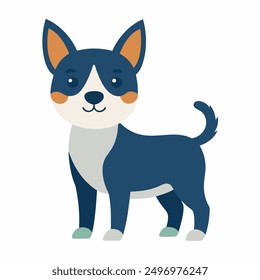 Cute Dog art vector illustration