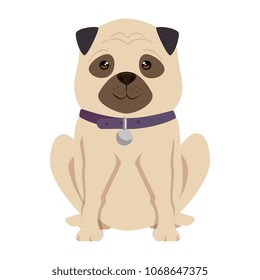 cute dog breed character