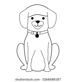 cute dog breed character