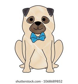 cute dog breed character