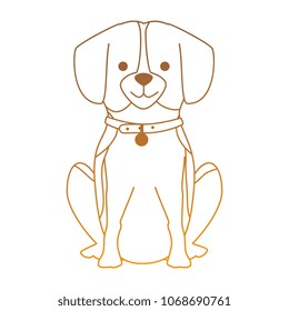 cute dog breed character